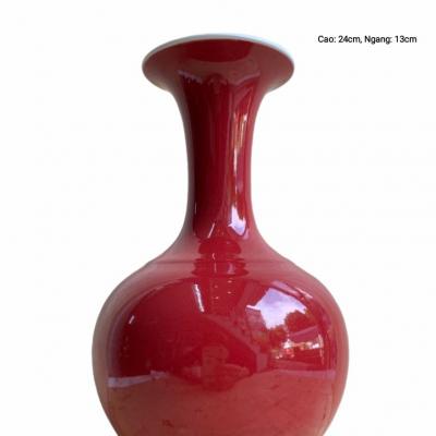 Bộ 3 Bình Men Thúy Hồng